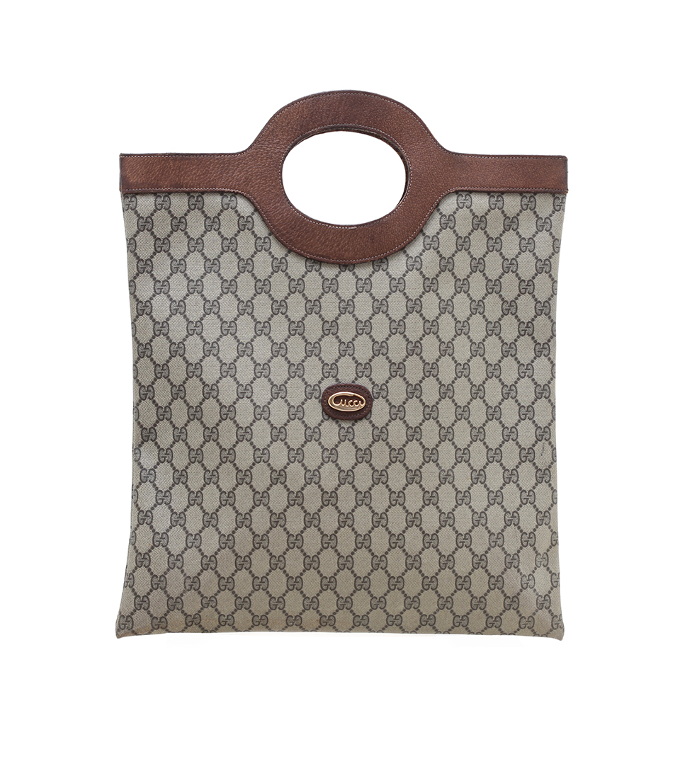 グッチ トップハンドルトートバッグ VINTAGE PARIS