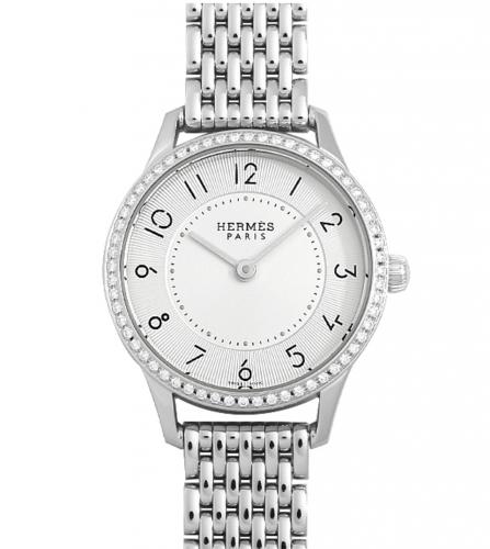 エルメス スリム ドゥ エルメス　ダイヤモンド　ウォッチ