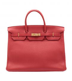 エルメス バーキン 40 トゴ ルージュカザック