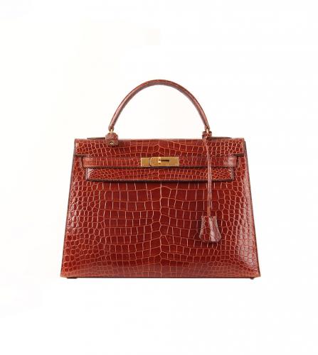 エルメス　ケリー　32 レッド　バッグ