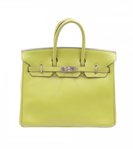 エルメス バーキン　25 シェーブル　アニスグリーン　パラディウム