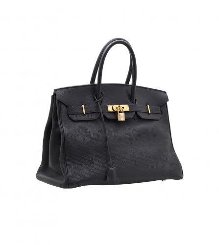 エルメス ブラック バーキン35 トゴ バッグ