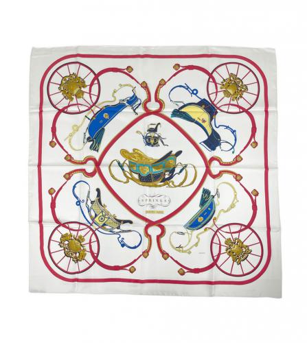 エルメス　シルクスカーフ　スプリング