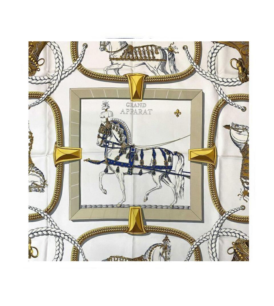 エルメス シルクスカーフ 盛装の馬 | VINTAGE PARIS