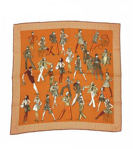 エルメス　シルクスカーフ　69年春夏-70年秋冬