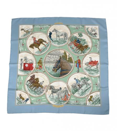 エルメス　シルクスカーフ　オートュイユの5月