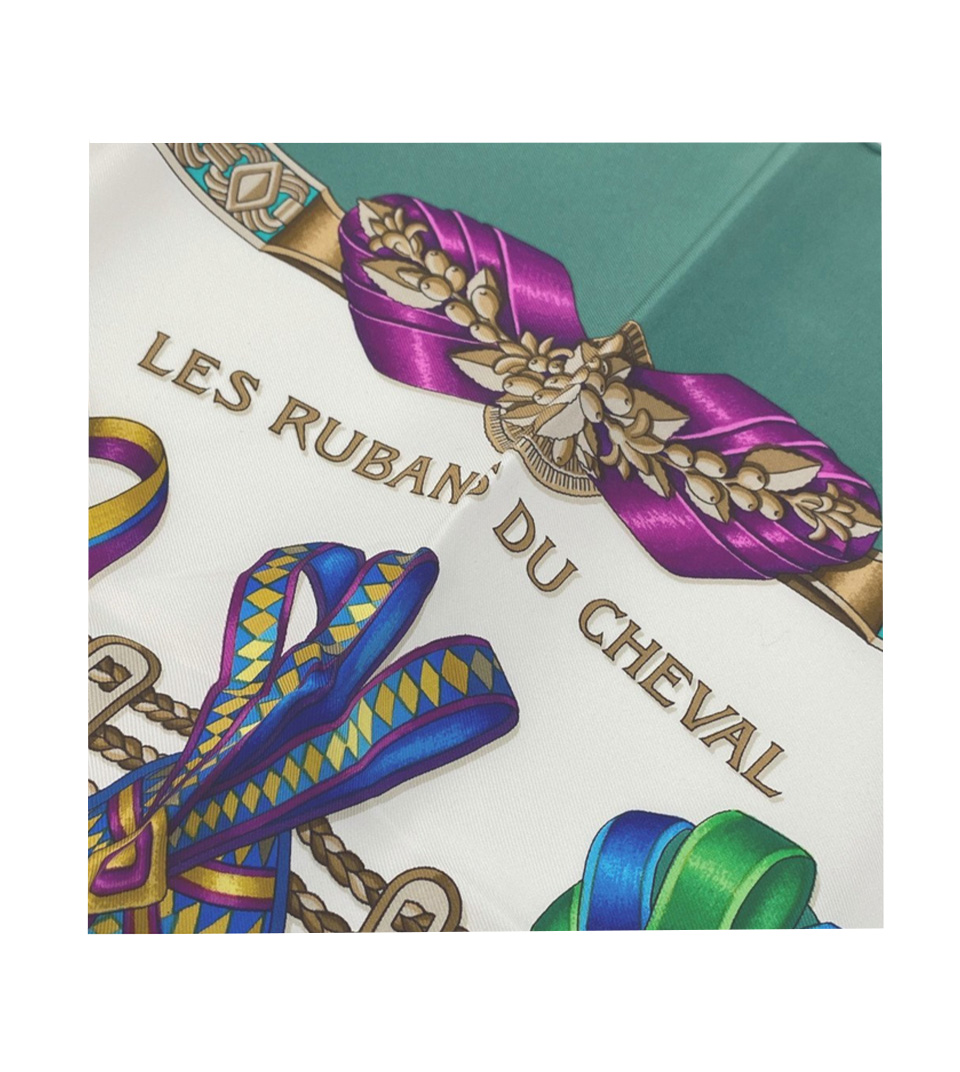 エルメス シルクスカーフ 馬のリボン飾り | VINTAGE PARIS