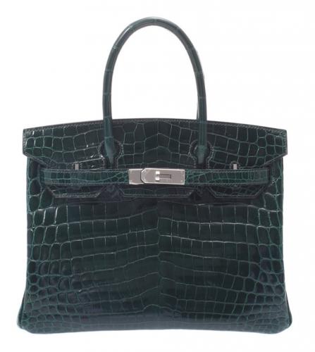 エルメス　バーキン　30　ニロティカス　ダークグリーン