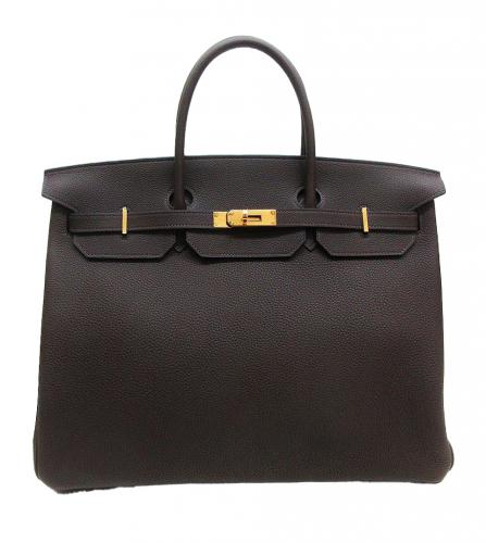 エルメス　バーキン　40　トゴ　エベンヌ