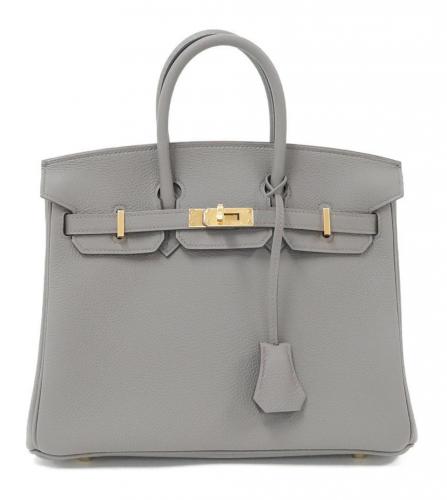 エルメス　バーキン　25　トゴ　グレー