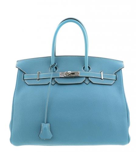 エルメス　バーキン　35 トゴ  ブルー