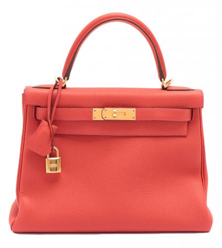 エルメス　ケリー　28　トゴ　ヴァーミリオン　