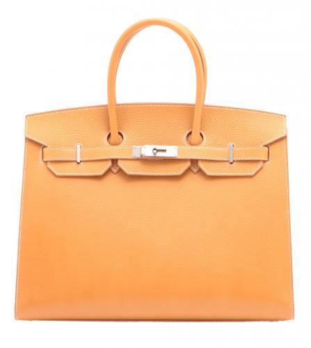 エルメス　バーキン　セリエ　35　グレネ　ナチュラルサブレ