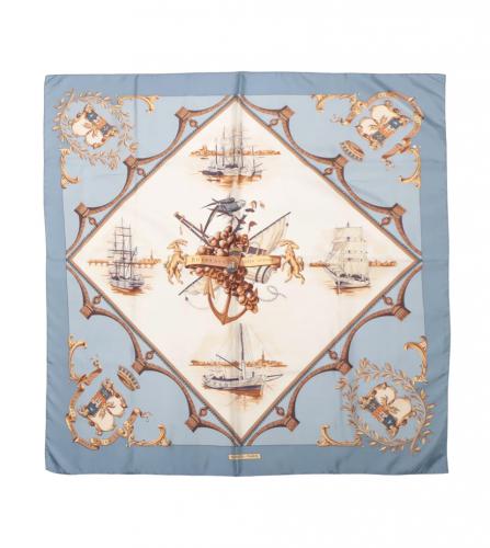 エルメス　シルクスカーフ　都市の入り口