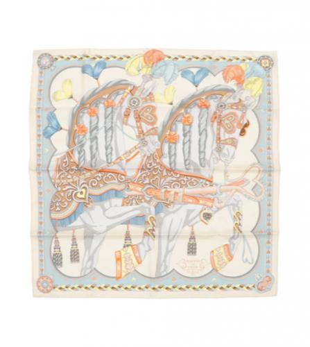 エルメス　シルクスカーフ　アルネドゥクール