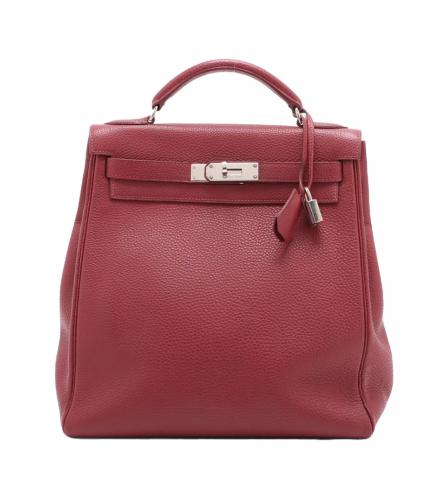 エルメス　ケリーアド　トゴ　ルージュブリック