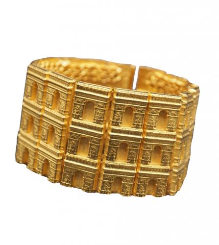 セリーヌ 　ブレスレット　パリ  凱旋門　90's