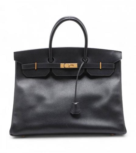 エルメス　バーキン　40　アルデンヌ　ブラック