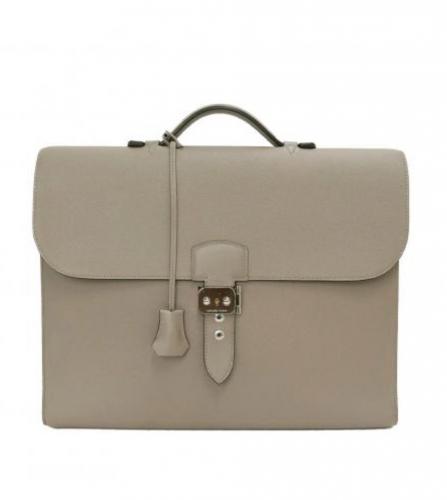 エルメス　サックアデペッシュ　ライトエプソン　グリスアスファルト