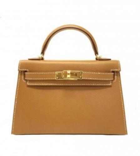 エルメス　ケリー　ミニ　ドゥ　セリエ　エプソン　ゴールド