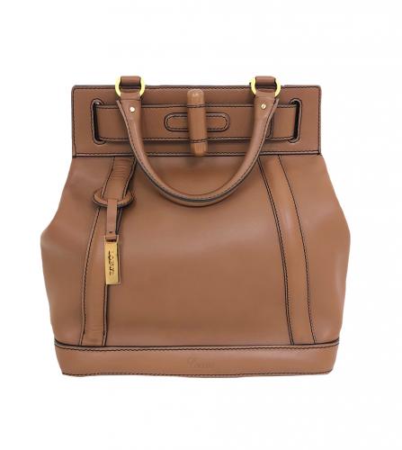 ロエベ　ブラウン　バッグ