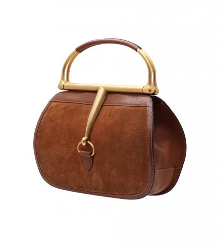 グッチ ホースビット トップハンドルバッグ